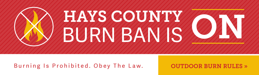 Hays County Burn Ban Off